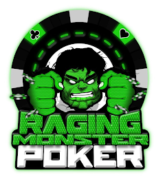 RAGING MONSTER POKER logo
