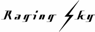 RAGING SKY logo