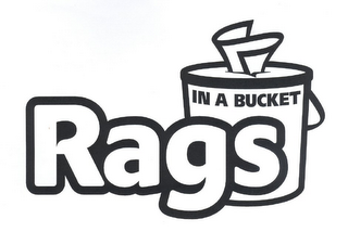 RAGS IN A BUCKET logo
