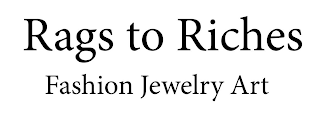 RAGS TO RICHES FASHION JEWELRY ART logo