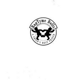 RAGTYME DOLLS A CHILD'S BEST FRIEND logo