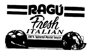 RAGU' FRESH ITALIAN 100% NATURAL PASTA SAUCE logo