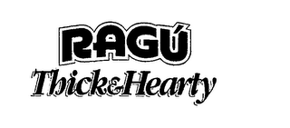 RAGU' THICK & HEARTY logo