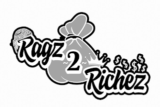 RAGZ ~2~ RICHEZ $ $ $ $ $ logo