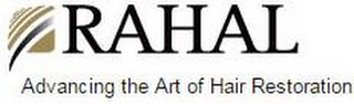 RAHAL ADVANCING THE ART OF HAIR RESTORATION logo