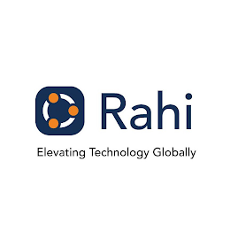 RAHI  ELEVATING TECHNOLOGY GLOBALLY logo