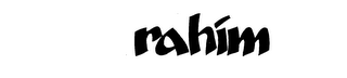 RAHIM logo