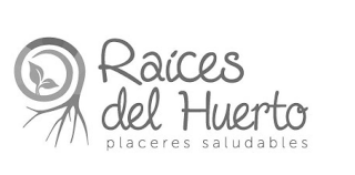RAICES DEL HUERTO PLACERES SALUDABLES logo