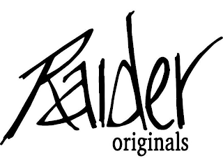 RAIDER ORIGINALS logo