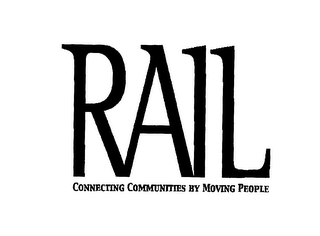 RAIL CONNECTING COMMUNITIES BY MOVING PEOPLE logo