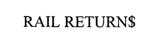 RAIL RETURN$ logo