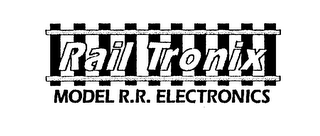RAIL TRONIX MODEL R.R. ELECTRONICS logo