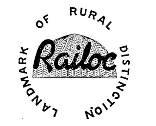 RAILOC LANDMARK OF RURAL DISTINCTION logo