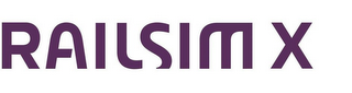RAILSIM X logo
