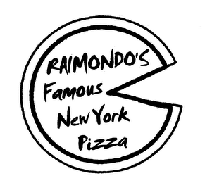 RAIMONDO'S FAMOUS NEW YORK PIZZA logo