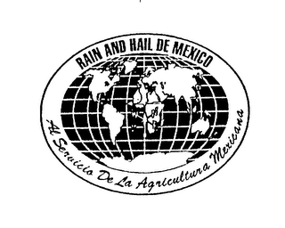RAIN AND HAIL DE MEXICO AL SERVICIO DE LA AGRICULTURA MEXICANA logo