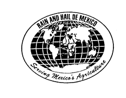 RAIN AND HAIL DE MEXICO SERVING MEXICO'S AGRICULTURE logo