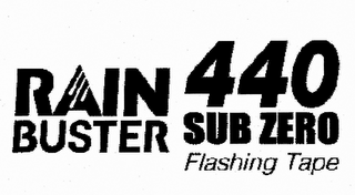 RAIN BUSTER 440 SUB ZERO FLASHING TAPE logo