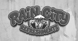 RAIN CITY REFRESHMENTS logo