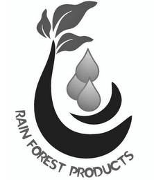 RAIN FOREST PRODUCTS logo