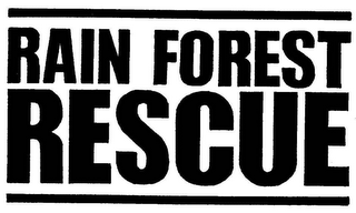 RAIN FOREST RESCUE logo
