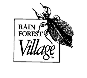 RAIN FOREST VILLAGE logo