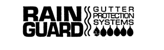 RAIN GUARD GUTTER PROTECTION SYSTEMS