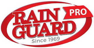 RAIN GUARD PRO SINCE 1969 logo