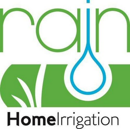 RAIN HOME IRRIGATION logo