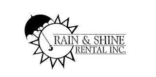 RAIN & SHINE RENTAL INC. logo