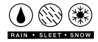 RAIN SLEET SNOW logo