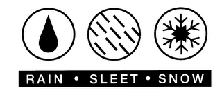 RAIN SLEET SNOW logo