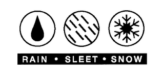 RAIN SLEET SNOW logo