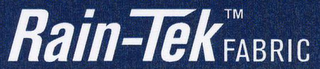RAIN-TEK FABRIC logo