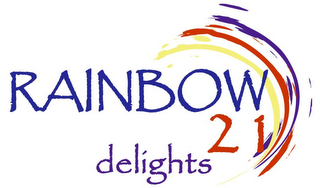RAINBOW 21 DELIGHTS logo