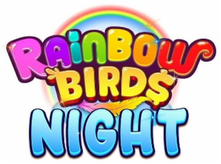 RAINBOW BIRDS NIGHT logo