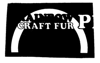 RAINBOW CRAFT FUR P 18" X 22 1/2" CRAFT CUT logo