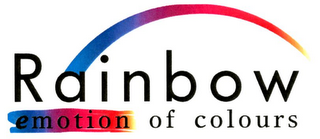 RAINBOW EMOTION OF COLOURS logo