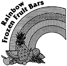 RAINBOW FROZEN FRUITBARS logo