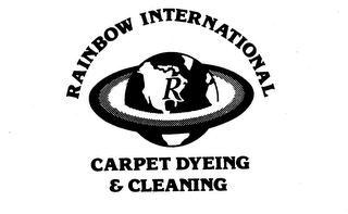 RAINBOW INTERNATIONAL R CARPET DYEING & CLEANING logo