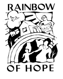 RAINBOW OF HOPE logo