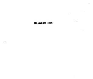 RAINBOW PEN logo