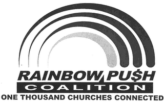 RAINBOW PUSH COALITION ONE THOUSAND CHURCHES CONNECTED logo
