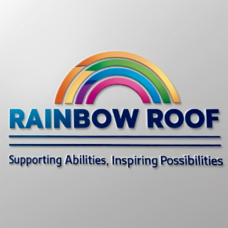 RAINBOW ROOF SUPPORTING ABILITIES, INSPIRING POSSIBILITIES logo