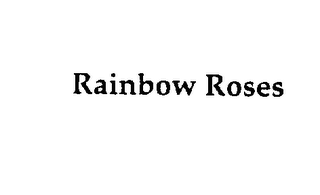RAINBOW ROSES DESIGN logo