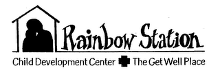 RAINBOW STATION CHILD DEVELOPMENT CENTER THE GET WELL PLACE logo