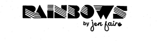RAINBOWS BY JEN FAIRE logo