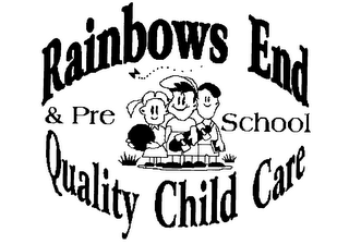 RAINBOWS END & PRE SCHOOL QUALITY CHILD CARE logo