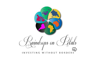 RAINDROPS ON PETALS INVESTING WITHOUT BORDERS logo