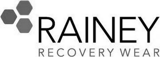 RAINEY RECOVERY WEAR logo
